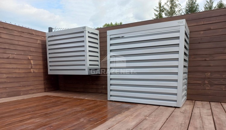 Osłona klimatyzatora - pompy ciepła 70x40x130 cm biały ID453 TS546 TKD160 (4).jpg