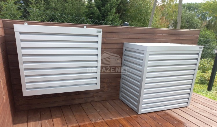 Osłona klimatyzatora - pompy ciepła 70x40x130 cm biały ID453 TS546 TKD160 (8).jpg