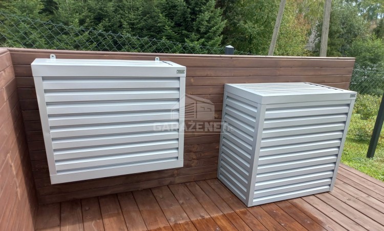 Osłona klimatyzatora - pompy ciepła 70x40x130 cm biały ID453 TS546 TKD160 (9).jpg