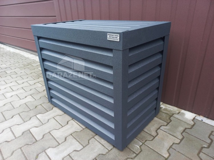 Osłona klimatyzatora - pompy ciepła 80x40x70 cm antracyt ID454 TS547 TKD161 (7).jpg