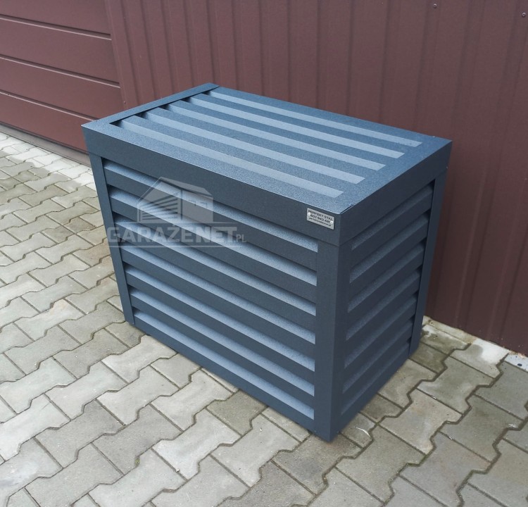 Osłona klimatyzatora - pompy ciepła 80x40x70 cm antracyt ID454 TS547 TKD161 (2).jpg