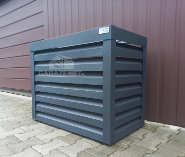 Osłona klimatyzatora - pompy ciepła 80x40x70 cm antracyt ID454 TS547 TKD161 (3).jpg