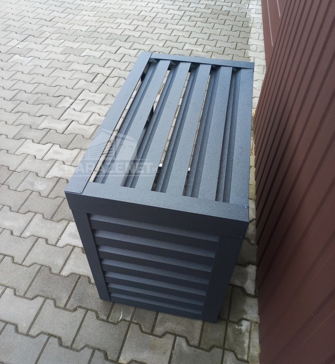 Osłona klimatyzatora - pompy ciepła 80x40x70 cm antracyt ID454 TS547 TKD161 (4).jpg