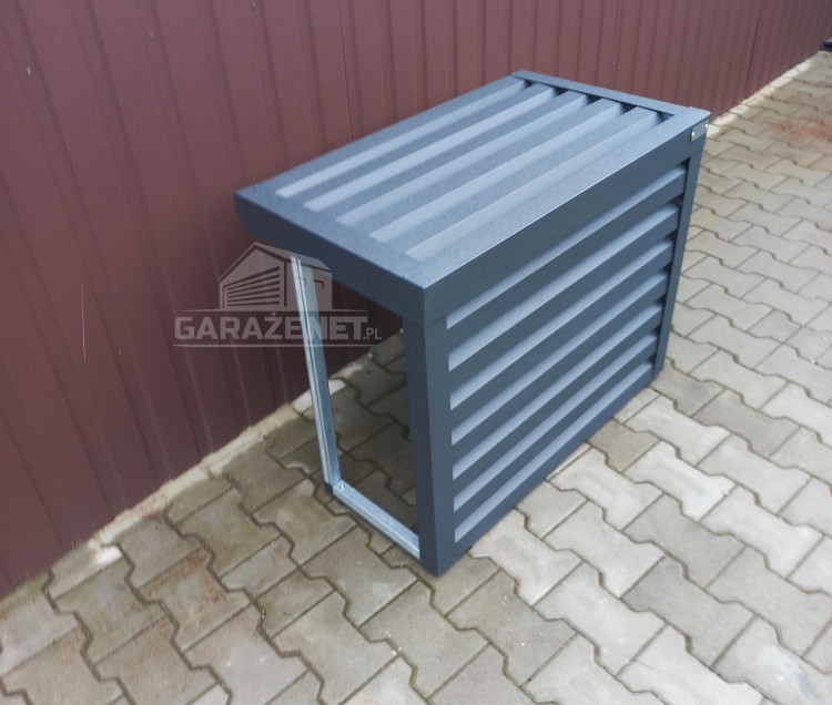 Osłona klimatyzatora - pompy ciepła 80x40x70 cm antracyt ID454 TS547 TKD161 (5).jpg