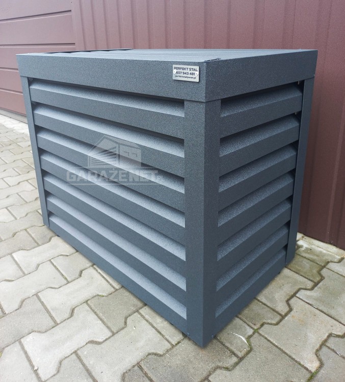Osłona klimatyzatora - pompy ciepła 80x40x70 cm antracyt ID454 TS547 TKD161 (6).jpg