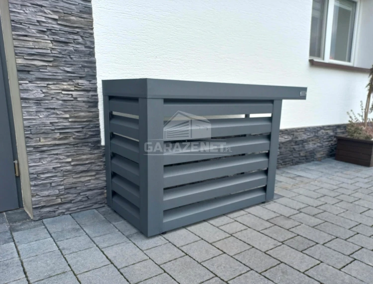 Osłona klimatyzatora - pompy ciepła 80x40x70 cm antracyt -ID456 TS549 TKD163 (3).jpg