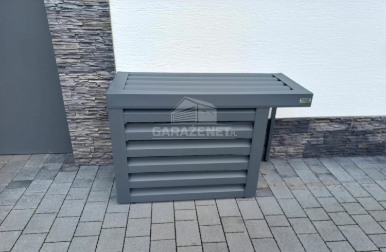 Osłona klimatyzatora - pompy ciepła 80x40x70 cm antracyt -ID456 TS549 TKD163 (4).jpg