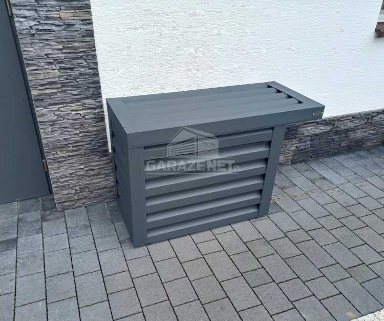 Osłona klimatyzatora - pompy ciepła 80x40x70 cm antracyt -ID456 TS549 TKD163 (8).jpg