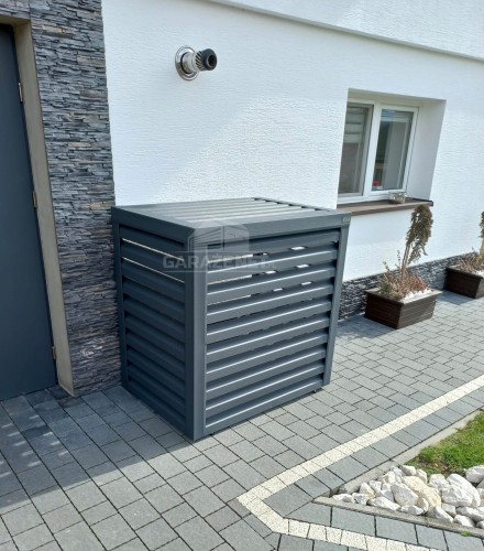 Osłona klimatyzatora - pompy ciepła 80x50x130 cm antracyt  ID458 TS551 TKD458 (2).jpg