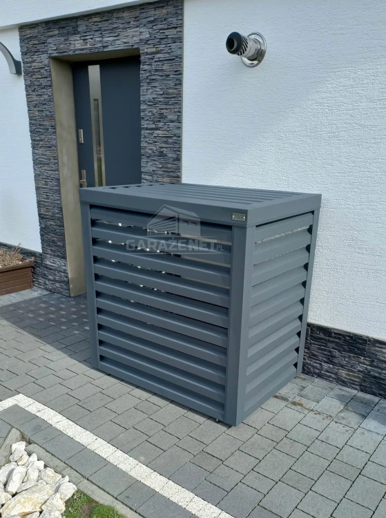 Osłona klimatyzatora - pompy ciepła 80x50x130 cm antracyt  ID458 TS551 TKD458 (6).jpg