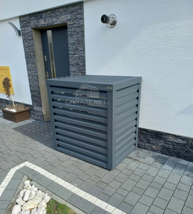 Osłona klimatyzatora - pompy ciepła 80x50x130 cm antracyt  ID458 TS551 TKD458 (7).jpg