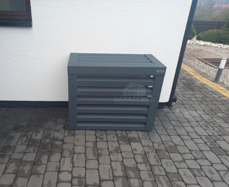 Osłona klimatyzatora - pompy ciepła 88x45x70 cm antracyt ID455 TS548 TKD162 (9).jpg