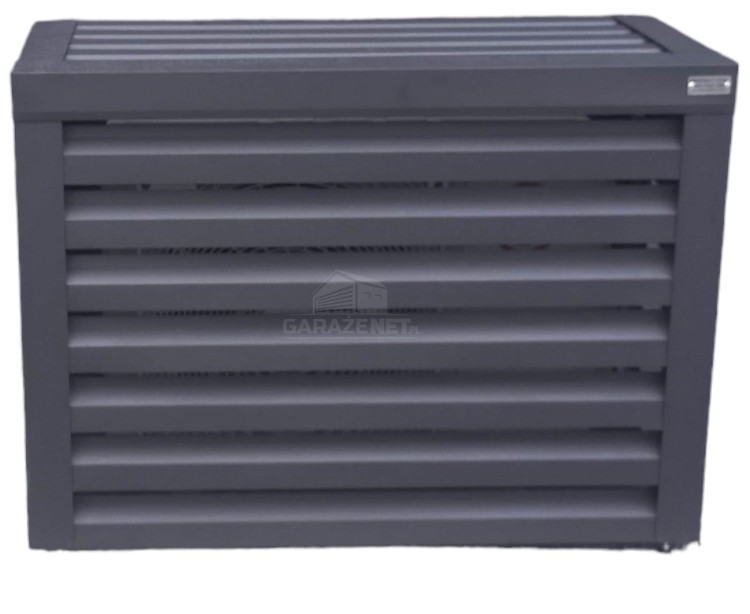Osłona klimatyzatora - pompy ciepła 90x40x80 cm antracyt  ID459 TS552 TKD458 (1).jpg