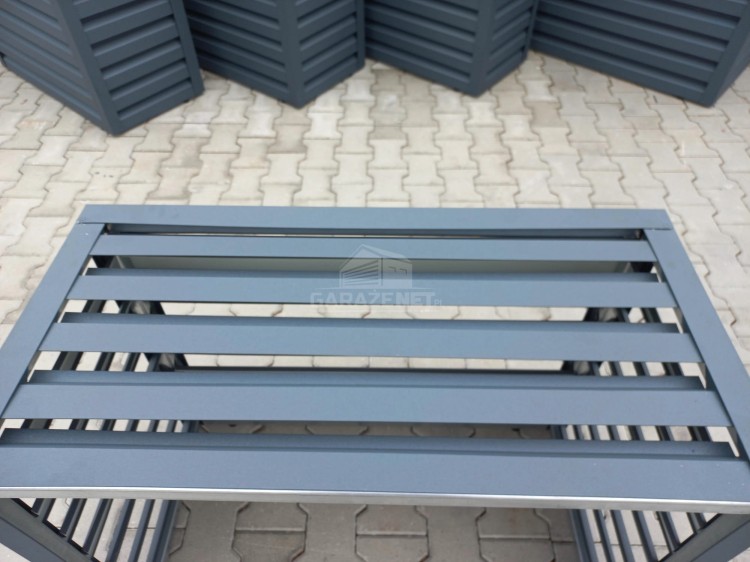 Osłona klimatyzatora - pompy ciepła 90x50x130 cm antracyt ID462 TS555 TKD169 (2).jpg