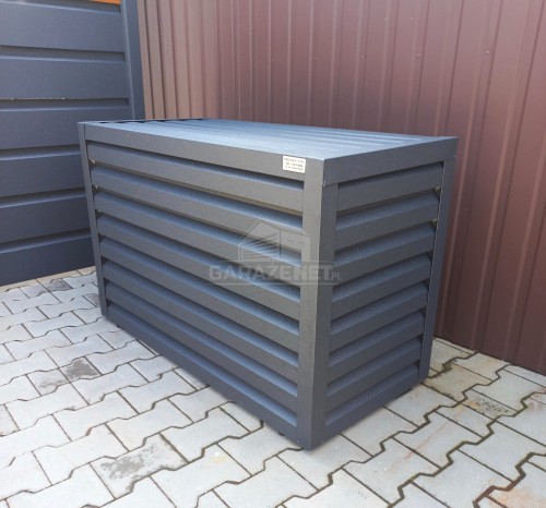 Osłona klimatyzatora - pompy ciepła 100x40x90 cm antracyt ID466 TS559 TKD172 (2).jpg