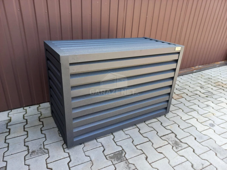 Osłona klimatyzatora - pompy ciepła 100x40x90 cm antracyt ID466 TS559 TKD172 (3).jpg