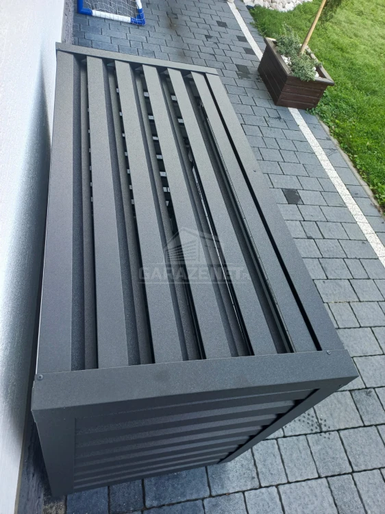Osłona klimatyzatora - pompy ciepła 100x40x90 cm antracyt ID466 TS559 TKD172 (9).jpg