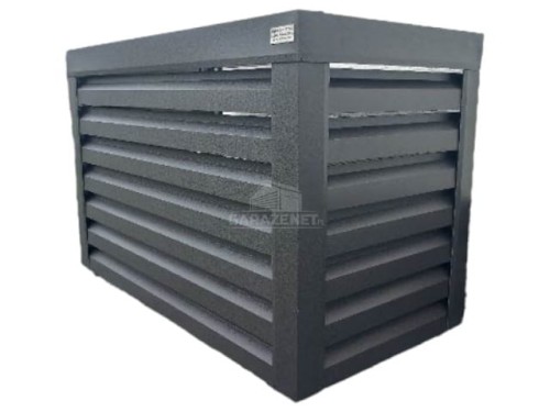 Osłona klimatyzatora - pompy ciepła 110x40x90 cm antracyt  ID468 TS561 TKD175 (1).jpg