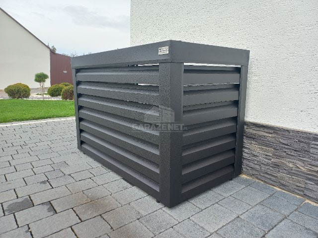 Osłona klimatyzatora - pompy ciepła 110x40x90 cm antracyt  ID468 TS561 TKD175 (3).jpg