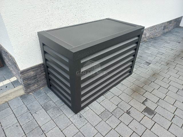 Osłona klimatyzatora - pompy ciepła 110x40x90 cm antracyt  ID468 TS561 TKD175 (4).jpg