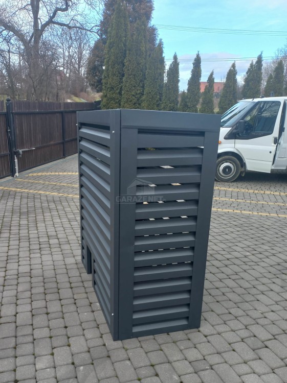 garazenet.pl Osłona pompy ciepła 110x50x150 cm antracyt  ID489 TS581 TKD195 (11).jpg