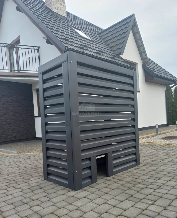 garazenet.pl Osłona pompy ciepła 110x50x150 cm antracyt  ID489 TS581 TKD195 (12).jpg