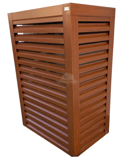garazenet.pl Osłona pompy ciepła 100x60x190 cm ciemny orzech ID488 TS580 TKD194 (1).jpg