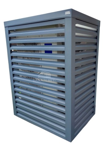 garazenet.pl Osłona pompy ciepła 90x70x190 cm  antracyt ID487 TS579 TKD193 (1).jpg