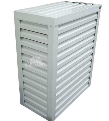 garazenet.pl Osłona pompy ciepła 90x40x140 cm biały ID481 TS574 TKD188 (1).jpg