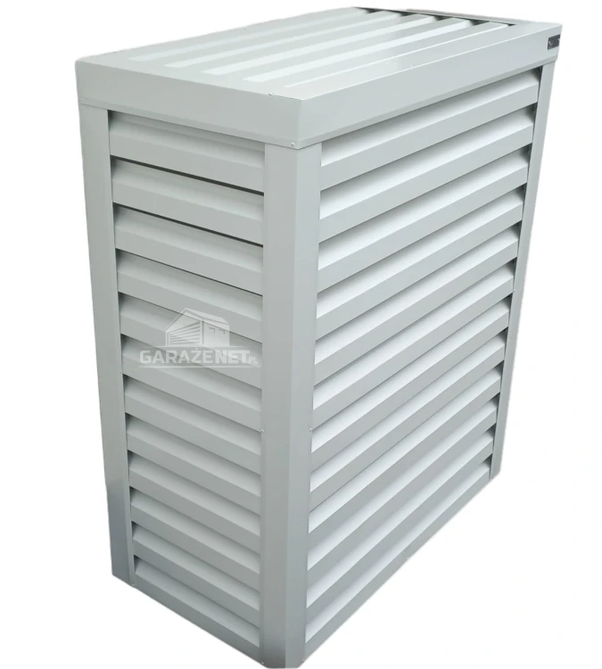 garazenet.pl Osłona pompy ciepła 90x40x140 cm biały ID481 TS574 TKD188 (1).jpg