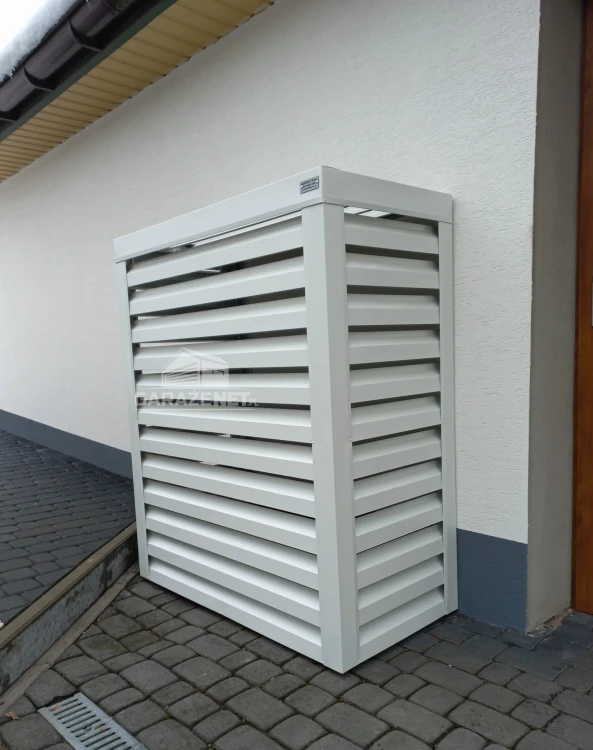 garazenet.pl Osłona pompy ciepła 90x40x140 cm biały ID481 TS574 TKD188 (3).jpg