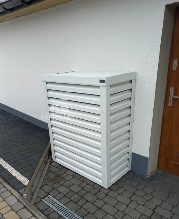 garazenet.pl Osłona pompy ciepła 90x40x140 cm biały ID481 TS574 TKD188 (7).jpg