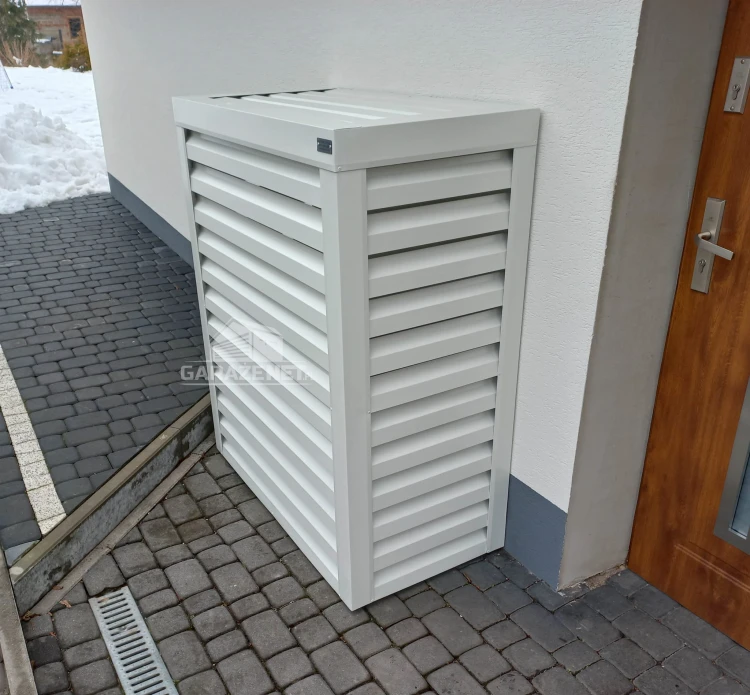 garazenet.pl Osłona pompy ciepła 90x40x140 cm biały ID481 TS574 TKD188 (8).jpg
