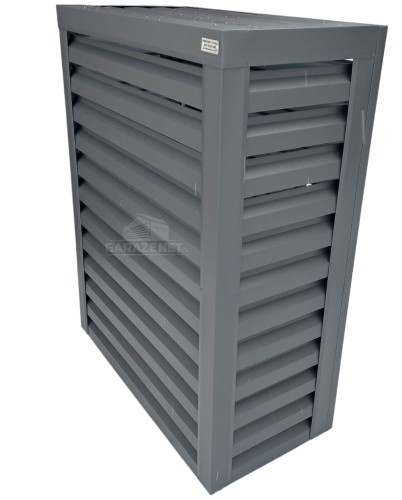 garazenet.pl Osłona pompy ciepła 90x40x140 cm antracyt  ID480 TS573 TKD187 (1).jpg