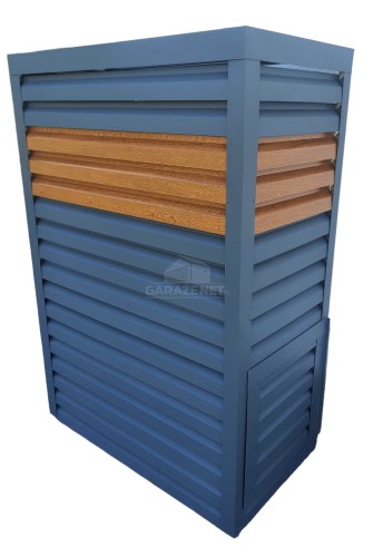 Osłona pompy ciepła 80x50x200 cm antracyt + jasny orzech ID479 TS572 TKD186 (1).jpg