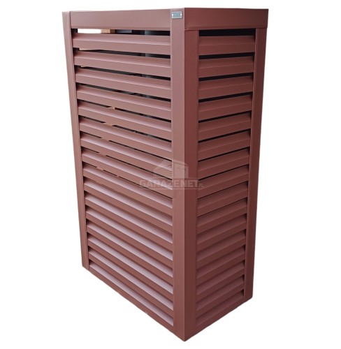 Osłona pompy ciepła 80x40x190 cm ciemny brąz ID477 TS570 TKD184 (1).jpg