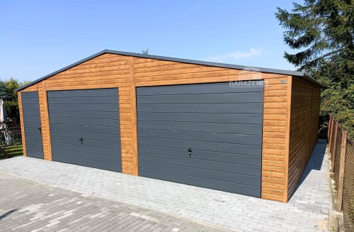 garazenet.pl Garaż Blaszany ID130 8x7 (2).JPG