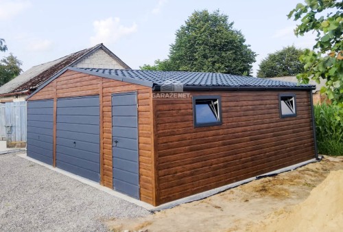 garazenet.pl Garaż Blaszany ID271 8x7 (2).JPG