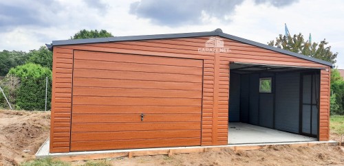 garazenet.pl Garaż Blaszany ID128 7x6 (2).JPG