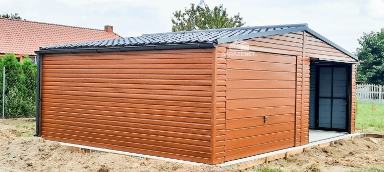 garazenet.pl Garaż Blaszany ID128 7x6 (4).JPG