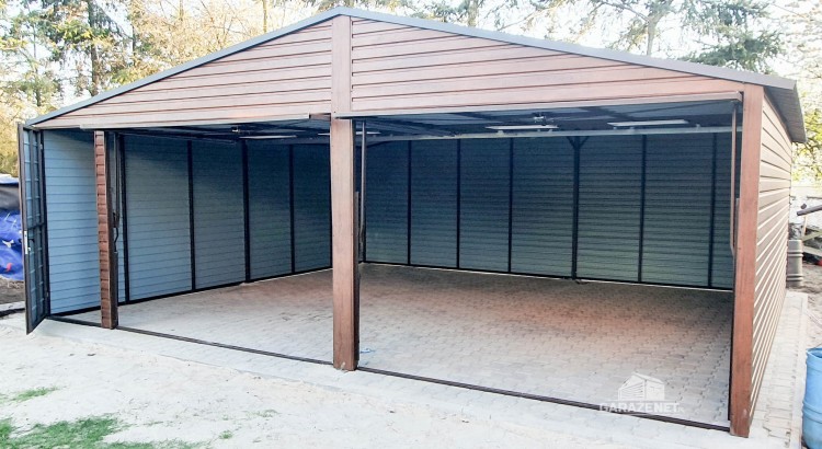 garazenet.pl Garaż Blaszany ID169 7x6 (2).JPG