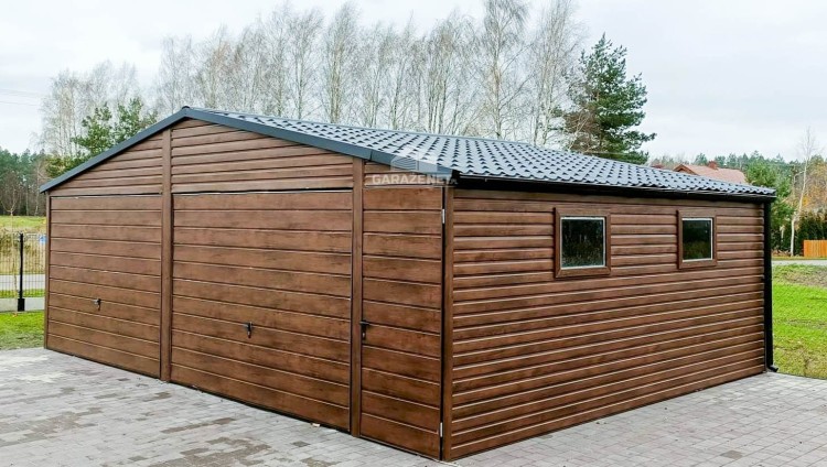 garazenet.pl Garaż Blaszany ID96 7m x 6m (3).JPG