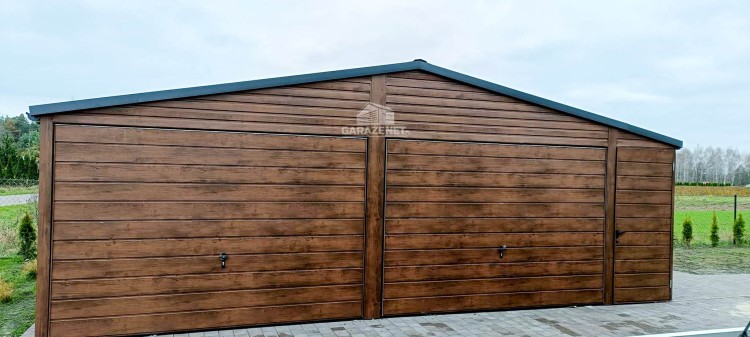 garazenet.pl Garaż Blaszany ID96 7m x 6m (4).JPG