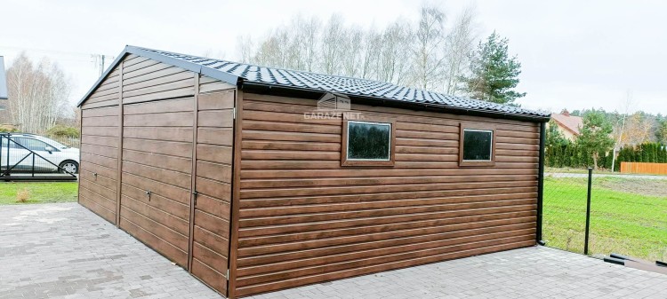 garazenet.pl Garaż Blaszany ID96 7m x 6m (5).JPG