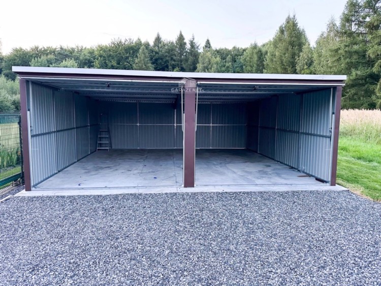 garazenet.pl Garaż Blaszany TS495 6x7 (3).jpeg