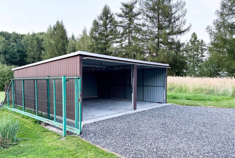 garazenet.pl Garaż Blaszany TS495 6x7 (4).jpeg