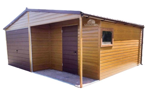 garazenet.pl Garaż Blaszany  ID204 6x7 (1).JPG