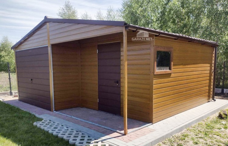 garazenet.pl Garaż Blaszany  ID204 6x7 (9).JPG