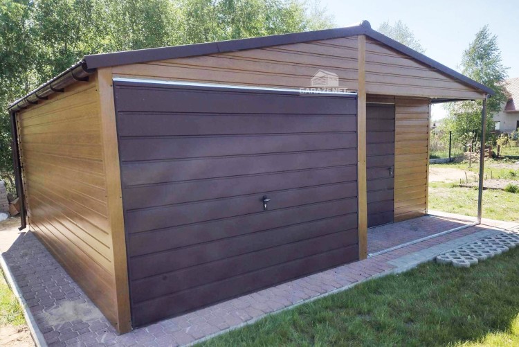garazenet.pl Garaż Blaszany  ID204 6x7 (10).JPG