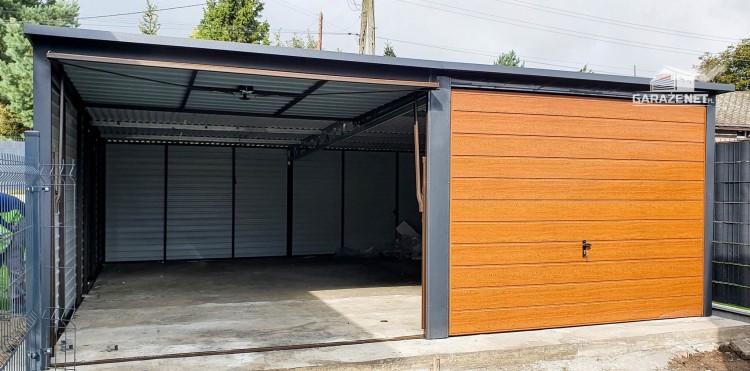 garazenet.pl Garaż Blaszany  ID95 6x6 (2).JPG